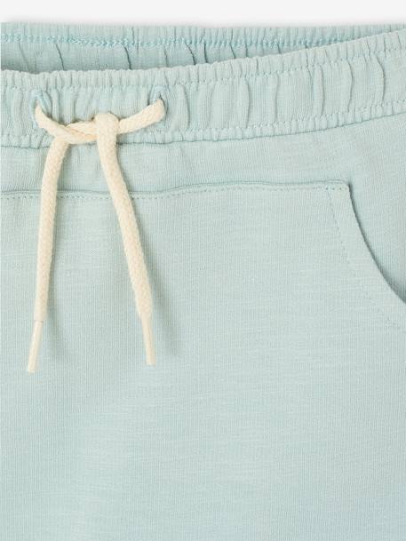 Bermuda Shorts in Fleece for Baby Boys caramel+Dark Blue+grey blue - vertbaudet enfant 
