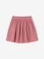 Coloured Skirt in Cotton Gauze, for Girls beige+grey blue+old rose+rose+sage green+violet - vertbaudet enfant 