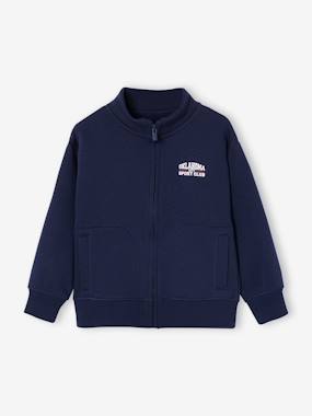 -Sweat zippé garçon col camionneur