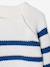 Pull garçon rayé bleu moyen+caramel+écru+encre+vert sauge - vertbaudet enfant 