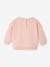 Baby sweatshirt with printed message rosy+vanilla - vertbaudet enfant 
