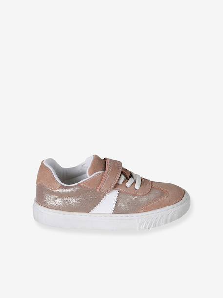 Girl's synthetic trainers set pink - vertbaudet enfant 