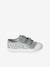Girls' synthetic trainers with touch 'n' close fastening printed pink+sage green - vertbaudet enfant 