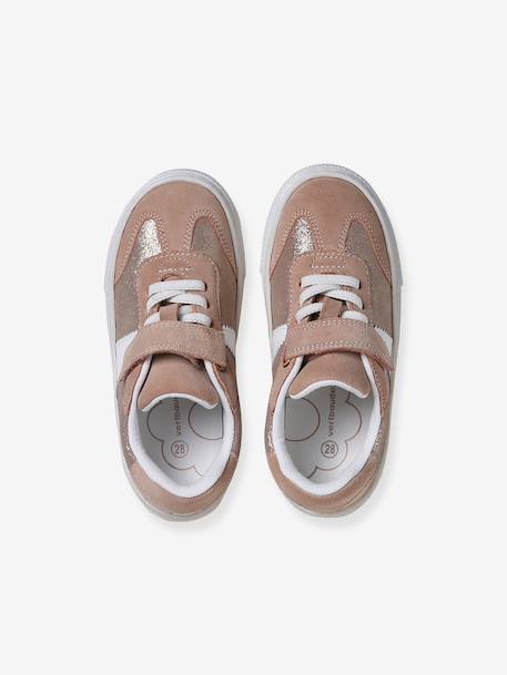 Girl's synthetic trainers set pink - vertbaudet enfant 