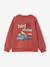Long Sleeve Sweatshirt with Round Neckline for Boys dusky pink+pastel yellow - vertbaudet enfant 