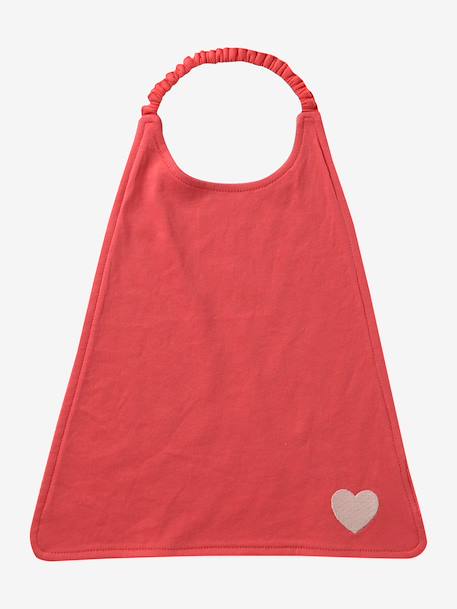 Pack of 3 Large Bibs, Essentials mocha+pale pink+sage green - vertbaudet enfant 