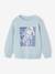 Fancy Sweatshirt for Boys green+marl white+ochre+pale blue - vertbaudet enfant 
