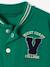 College-Style Jacket in Fleece for Babies green - vertbaudet enfant 