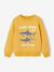 Fancy Sweatshirt for Boys green+marl white+ochre+pale blue - vertbaudet enfant 