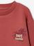 Long Sleeve Sweatshirt with Round Neckline for Boys dusky pink+pastel yellow - vertbaudet enfant 