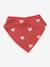 Lot 3 bavoirs bandanas en gaze de coton beige imprimé+BLANC+bleu grisé+cappuccino+écru+lot renard+lot vert panda+rose pâle+vert sauge - vertbaudet enfant 