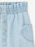 Denim Skirt with Heart Pocket for Girls bleached denim+brut denim - vertbaudet enfant 