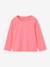 Pack of 3 long-sleeved girls' fancy t-shirts anthracite+coral+grey blue+grey green+indigo+rose - vertbaudet enfant 
