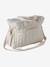 Sac à langer COLINA gaze de coton blanc+écru - vertbaudet enfant 