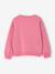 Sweat fille motif imprimé corail+pivoine+vanille+violet - vertbaudet enfant 