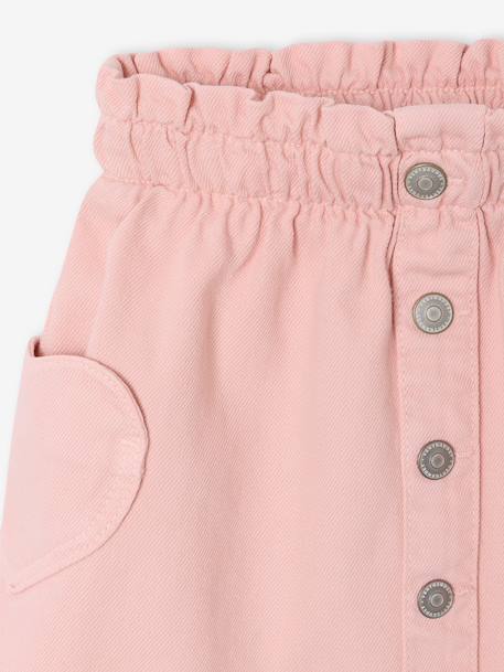 Skirt with Heart Pockets for Girls rose - vertbaudet enfant 