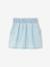 Denim Skirt with Heart Pocket for Girls bleached denim+brut denim - vertbaudet enfant 