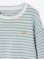 Striped jumper for girls grey blue+navy blue - vertbaudet enfant 
