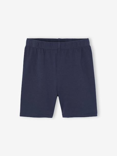 Pack of 2 girls' cycling shorts beige+coral - vertbaudet enfant 
