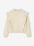 Knitted Jumper for Girls ecru - vertbaudet enfant 