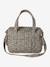 JOIOSA cotton muslin changing bag bronze+ecru+night blue+printed beige - vertbaudet enfant 