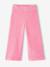 Pantalon fille large en velours anthracite+bleu grisé+écru+kaki+marron+prune+rose - vertbaudet enfant 