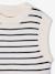 Sleeveless Jumper for Girls camel+ecru - vertbaudet enfant 