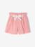 Cotton gauze shorts for girls blush+light blue+old rose - vertbaudet enfant 