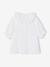 Girl's English embroidery shirt ecru - vertbaudet enfant 