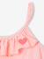 Striped 2-Piece Swimsuit for Girls coral - vertbaudet enfant 