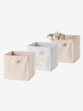 -Set of 3 Storage Boxes, Lovely