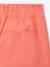 Girls' easy pull-on tregging shorts - BASICS rose+sage green+violet - vertbaudet enfant 