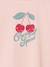 Long-Sleeved T-Shirt for Girls, BASICS ecru+navy blue+pale pink+raspberry pink - vertbaudet enfant 
