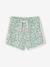 Fleece Sports Shorts for Girls aqua green+ecru+navy blue+vanilla - vertbaudet enfant 