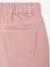 Embroidered girl's short medium blue+rose+sage green - vertbaudet enfant 