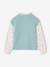 Girl's 2-in-1 jumper with sleeves grey blue+rose - vertbaudet enfant 