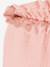 Frilly girls' shorts in cotton gauze pale pink+sage green - vertbaudet enfant 