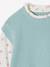 Girl's 2-in-1 jumper with sleeves grey blue+rose - vertbaudet enfant 