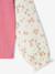 Girl's 2-in-1 jumper with sleeves grey blue+rose - vertbaudet enfant 