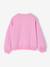 Long-Sleeved Sweatshirt for Girls mauve - vertbaudet enfant 