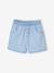 Short fille en denim léger facile à enfiler denim bleached+stone - vertbaudet enfant 
