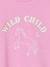 Long-Sleeved Sweatshirt for Girls mauve - vertbaudet enfant 