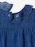 Girl's denim blouse stone - vertbaudet enfant 