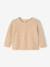 Openwork Knit Jumper for Girls marl beige - vertbaudet enfant 