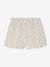 Girls' short with a cotton gauze waist beige+pale blue+rose+sage green - vertbaudet enfant 