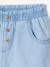 Easy-to-Put-On Light Denim Shorts, for Girls bleached denim+stone - vertbaudet enfant 