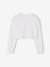 Bolero with Practical Opening for Girls sage green+white - vertbaudet enfant 