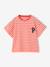 Fancy girl's t-shirt coral+navy blue - vertbaudet enfant 