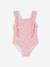 Girl's floral swimsuit pale pink - vertbaudet enfant 