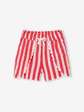 Girls-Girl's seersucker short